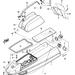 KAWASAKI - JS440 1990 - Hull/Engine Hood(JS440-A14)