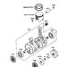 KAWASAKI - TS 1989 - Κινητήρας/Κιβώτιο ΤαχυτήτωνCrankshaft/Piston(s)