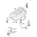 KAWASAKI - TS 1989 - Engine/TransmissionEngine Hood