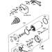 KAWASAKI - 650 SX 1988 - Starter Motor