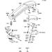 KAWASAKI - JS300 1988 - Handle Pole