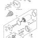 KAWASAKI - 650 SX 1987 - ElectricalSTARTER MOTOR