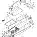 KAWASAKI - JS440 1987 - ΠλαίσιοHull/Engine Hood(JS440-A11/A12/A13)