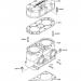 KAWASAKI - X2 1987 - CYLINDER HEAD/CYLINDER