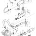 KAWASAKI - JS440 1986 - MUFFLER ('84-'86 JS440-A8/A9/A10)