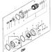 KAWASAKI - JS440 1986 - ElectricalSTARTER MOTOR ('84-'86 JS440-A8/A9/A10)