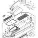 KAWASAKI - JS550 1986 - ΠλαίσιοHULL/ENGINE HOOD (JS550-A5)