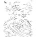 KAWASAKI - STX 2009 - Hull Middle Fittings