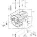 KAWASAKI - JS440 1985 - Κινητήρας/Κιβώτιο ΤαχυτήτωνCRANKCASE ('84-'86 JS440-A8/A9/A10)