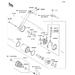 KAWASAKI - STX 2009 - ElectricalStarter Motor