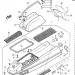 KAWASAKI - JS550 1985 - FrameHULL/ENGINE HOOD (JS550-A3/A4)