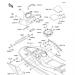 KAWASAKI - STX-15F 2009 - FrameHull Middle Fittings