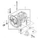 KAWASAKI - JS440 1983 - CRANKCASE ('82-'83 JS440-A6/A7)