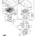 KAWASAKI - JS440 1981 - Κινητήρας/Κιβώτιο ΤαχυτήτωνCARBURETOR BRACKETS/FLAME ARRESTER ('79-