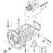 KAWASAKI - JS440 1981 - Engine/TransmissionCRANKCASE ('79-'81 A3/A4/A4A/A5)