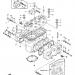 KAWASAKI - JS440 1981 - Κινητήρας/Κιβώτιο ΤαχυτήτωνCYLINDER HEAD/CYLINDER ('79-'81 A3/A4/A4