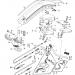 KAWASAKI - JS440 1977 - Εξωτερικά ΜέρηHANDLE POLE/CABLES (JS440-A1/A1A)