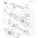 KAWASAKI - ULTRA 260X 2009 - ElectricalStarter Motor