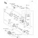KAWASAKI - ULTRA LX 2009 - ElectricalStarter Motor