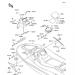 KAWASAKI - 900 STX 2006 - Hull Middle Fittings