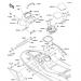 KAWASAKI - JET SKIΒ® STXΒ®-15F 2015 - ΠλαίσιοHull Middle Fittings(AFF)