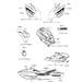 KAWASAKI - JET SKIΒ® ULTRAΒ® 310LX 2015 - Body PartsDecals(MFF)