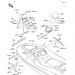 KAWASAKI - 900 STX 2004 - Hull Middle Fittings