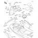 KAWASAKI - STX-12F 2004 - Hull Middle Fittings