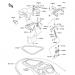 KAWASAKI - 1100 STX D.I. 2003 - FrameHull Front Fittings