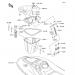 KAWASAKI - 1200 STX-R 2003 - Hull Front Fittings