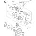 KAWASAKI - 1200 STX-R 2003 - ElectricalStarter Motor