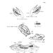 KAWASAKI - JET SKIΒ® ULTRAΒ® 310X 2015 - Body PartsDecals(LFF)