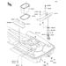 KAWASAKI - 900 STX 2003 - ΠλαίσιοHull Rear Fittings