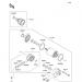 KAWASAKI - 1100 STX D.I. 2002 - ElectricalStarter Motor