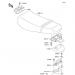 KAWASAKI - 900 STS 2002 - Body PartsSeat