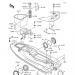 KAWASAKI - 900 STX 1998 - ΠλαίσιοHull Fittings