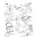 KAWASAKI - ULTRA 310LX 2014 - FrameHull Front Fittings