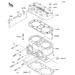 KAWASAKI - SS 1997 - Κινητήρας/Κιβώτιο ΤαχυτήτωνCylinder Head/Cylinder