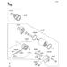 KAWASAKI - SUPER SPORT XI 1997 - Starter Motor