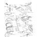 KAWASAKI - ULTRA 310X SE 2014 - ΠλαίσιοHull Front Fittings