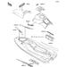 KAWASAKI - STS 1996 - Body PartsDecals(JT750-B2)