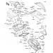 KAWASAKI - ULTRA 300LX 2013 - FrameHull Middle Fittings