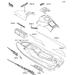 KAWASAKI - STS 1995 - Body PartsDecals(JT750-B1)